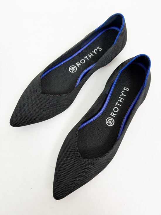 Rothy's Shoes - Rothy's The Point Ballet Flat In Classic Black Size 10